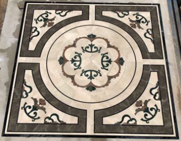 Picture of Cafe Bistro grand floor design 950 x 950 cm